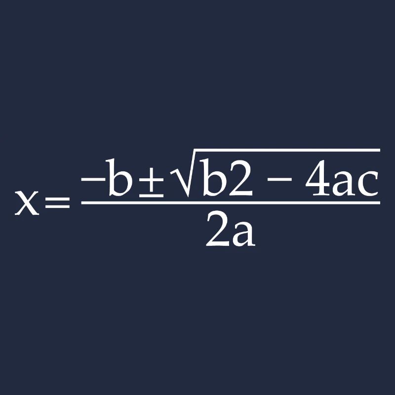 Quadratic Formula For Math Class 12