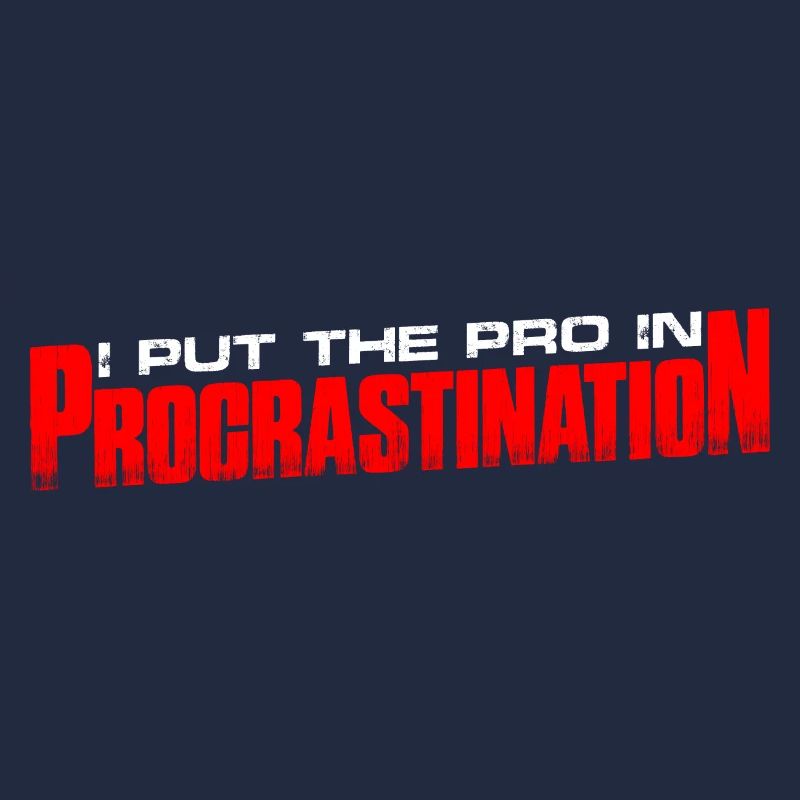 Je mets le pro dans la procrastination 11
