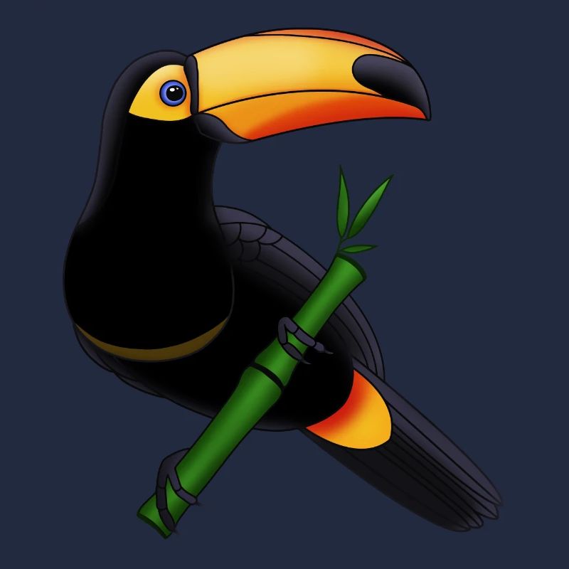 Idée cadeau Toucan tropiques forêt tropicale