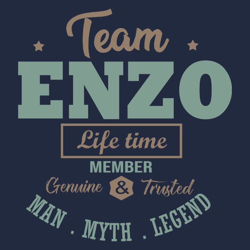 First name ENZO TEAM personalized gift Enzo