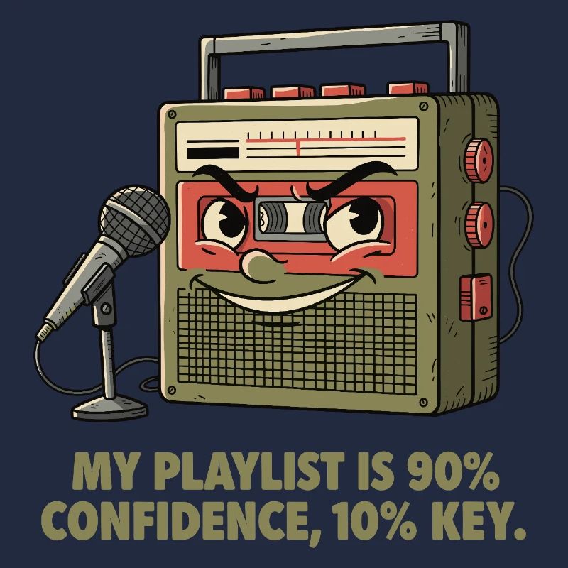 90% self-confidence, 10% tonality