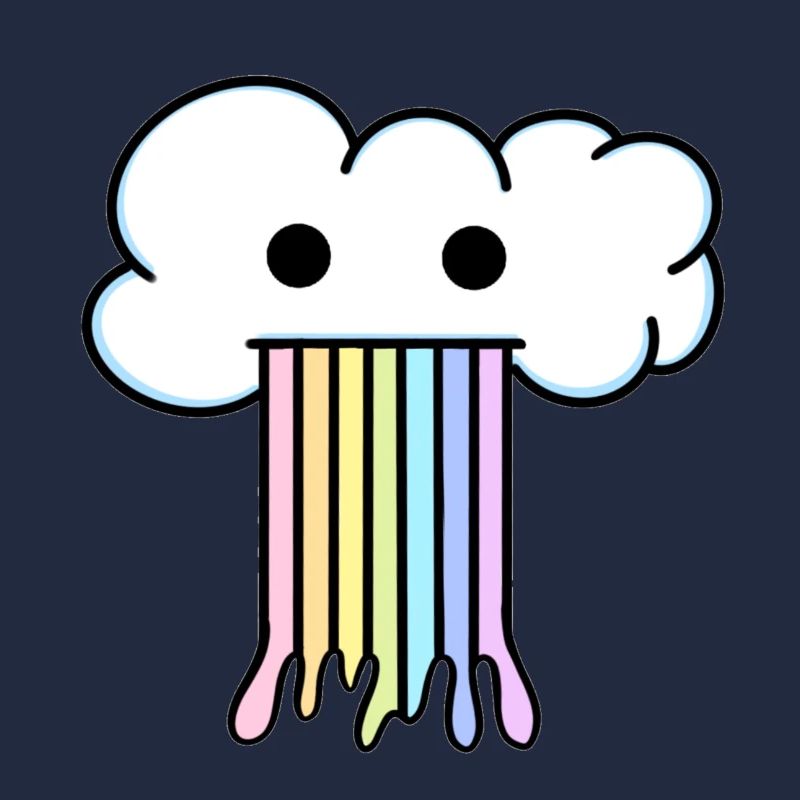 Puke Cloud Rainbow