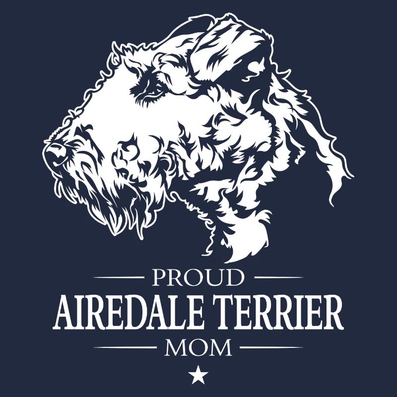 Airedale Terrier Maman Chien Chien Wilsigns