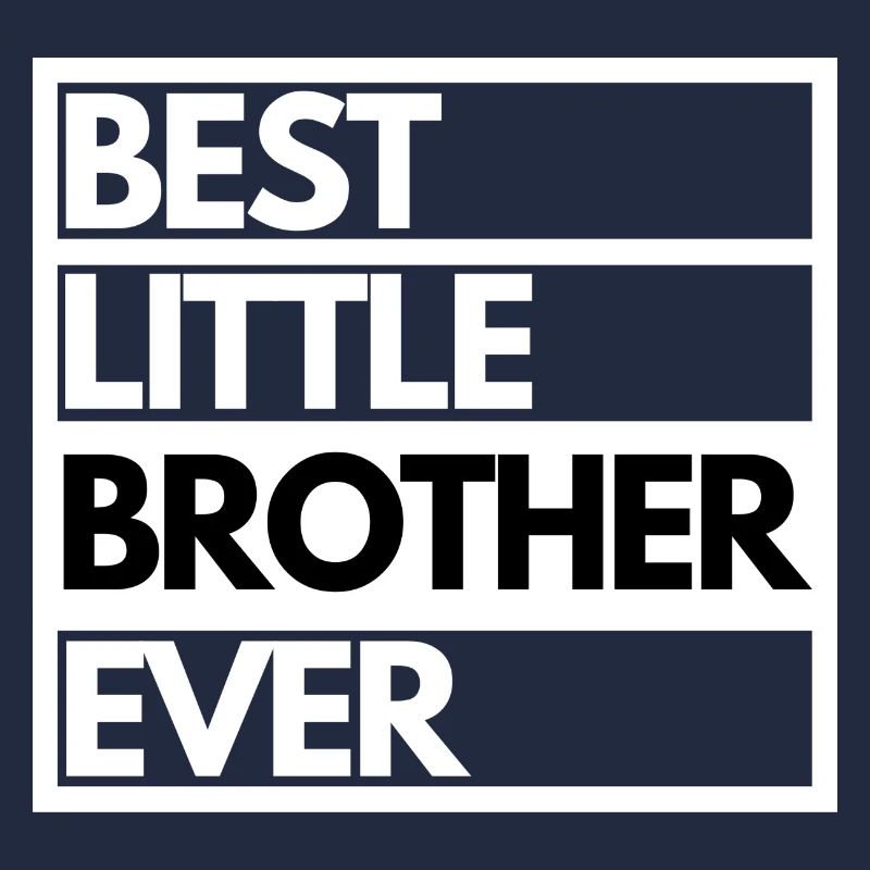 Le meilleur petit frère de tous les temps ! Bester Bruder Geschenk