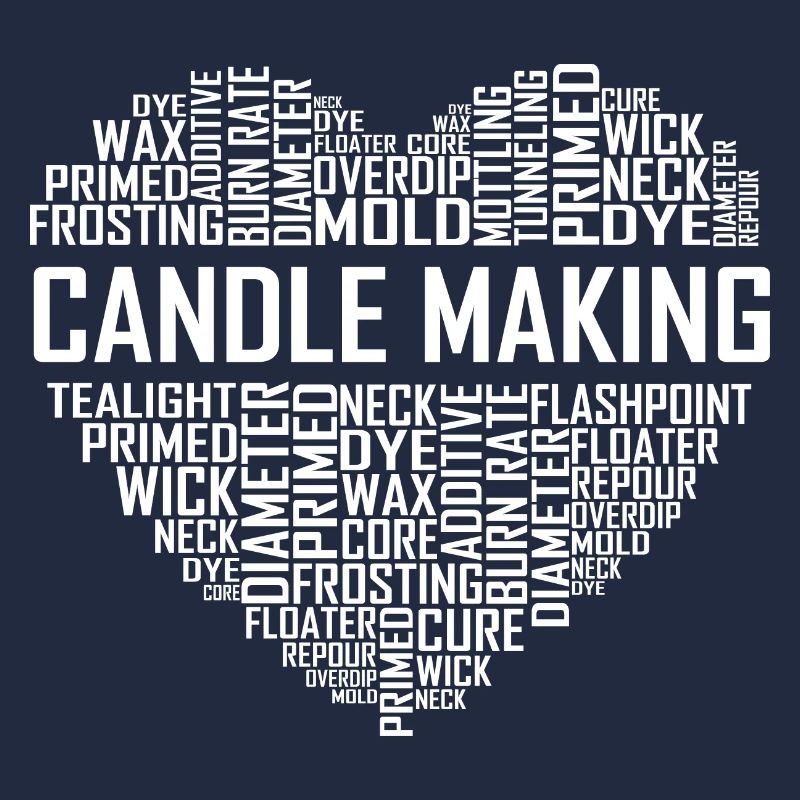 Candle Making Heart