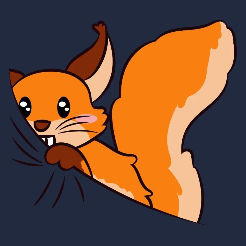 Süßes Eichhörnchen Geschenk Squirrel