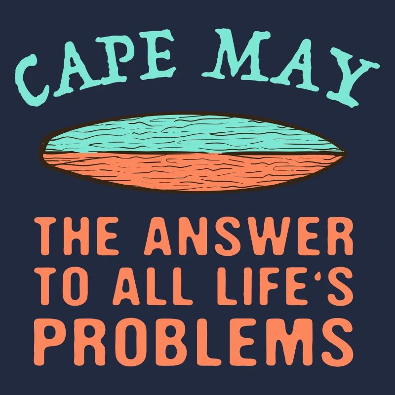 Cape May Answer To All Life's Problems Surfing