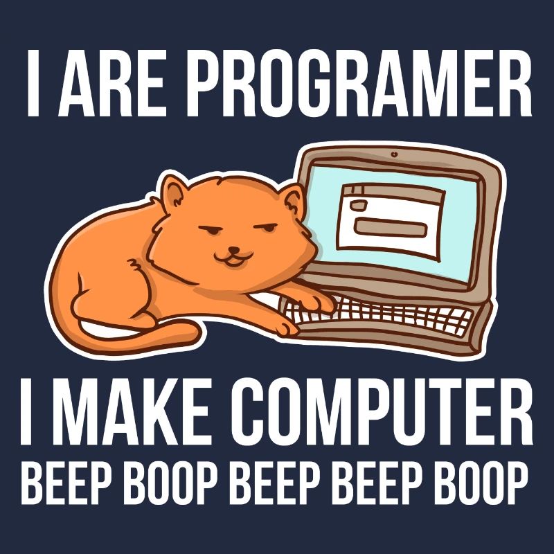 Programmeur-chat-humour pour coder et