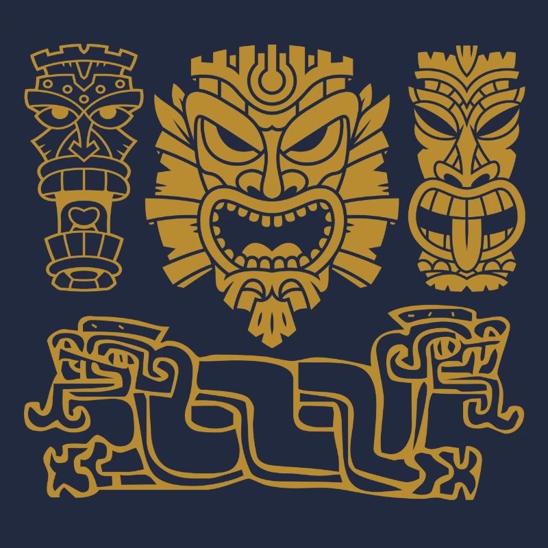 Mystical Signs Masks Figures and Patterns