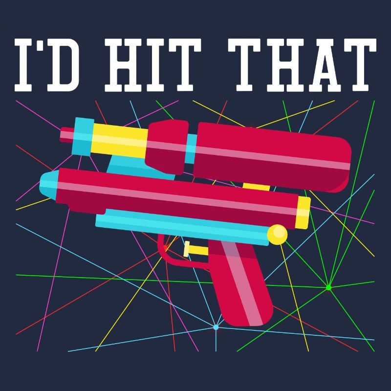 I'd hit that | Laser Tag player