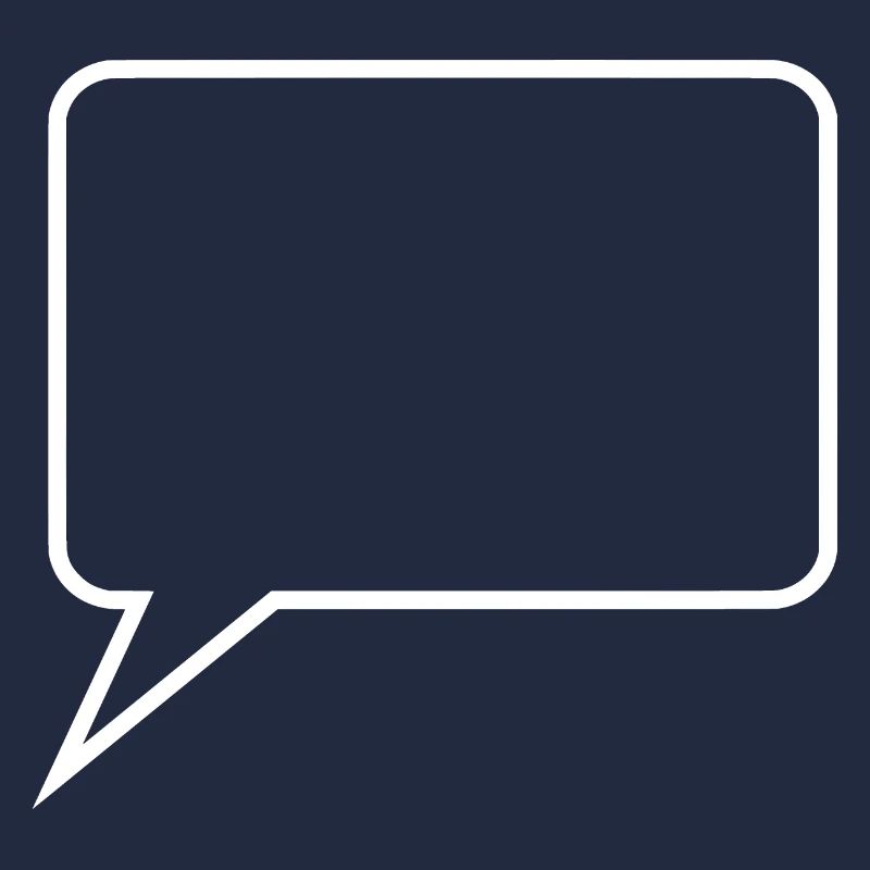Personalize your own comic speech bubble