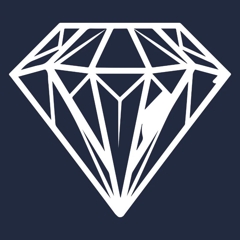 Bijou de pierre précieuse en diamant