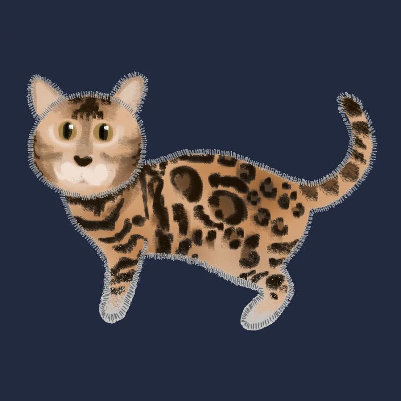 Idée de chat du Bengale