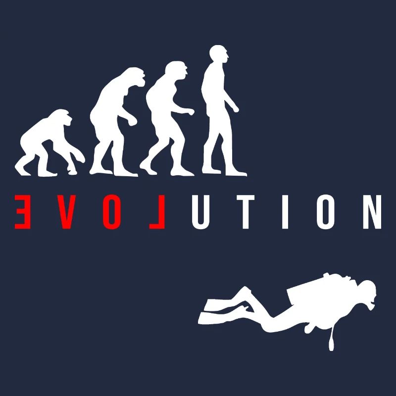 Tauchen LOVE Evolution als Geschenk