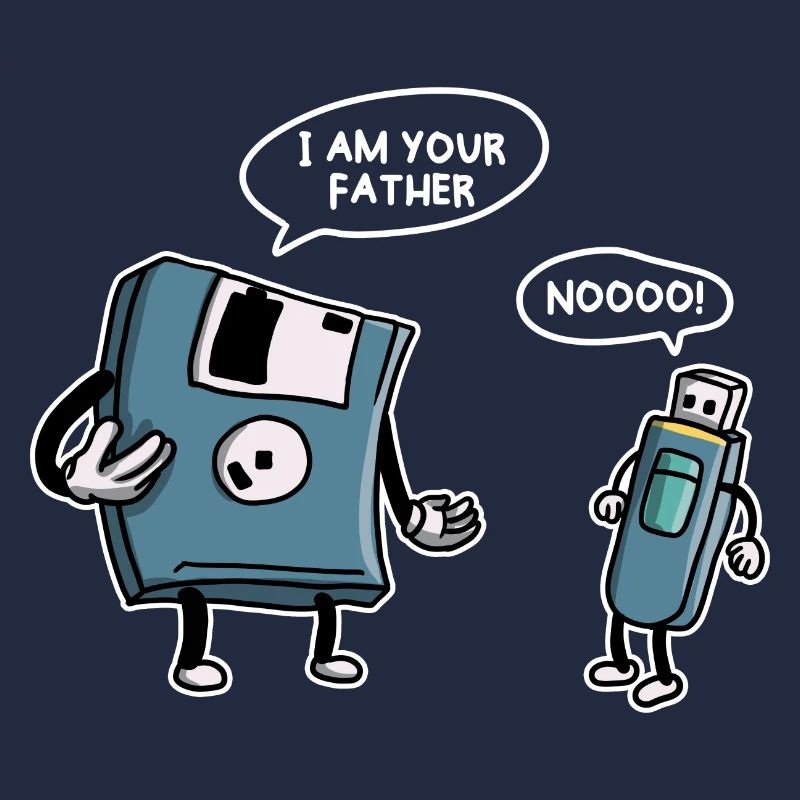 Disque USB Drôle de technologie de l’information