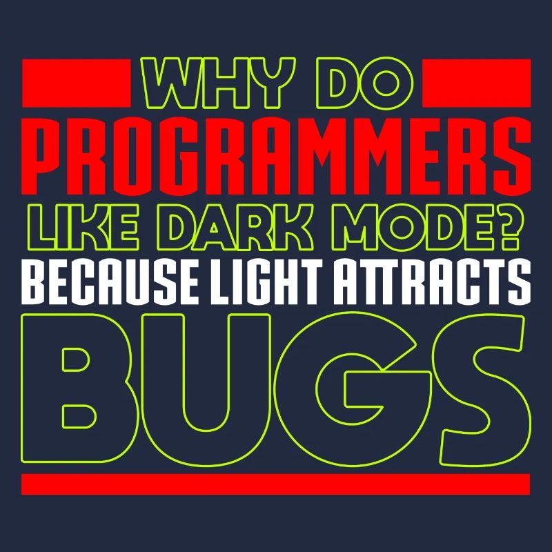 Programming - Why do programmers like dark mode?