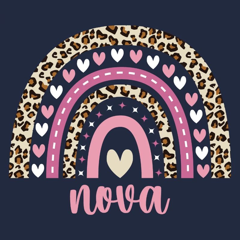 Nova Regenbogen Name Geburtstag Nova