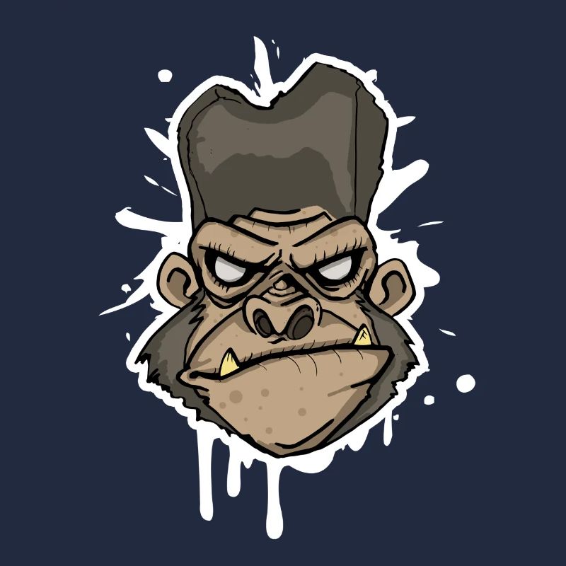 Escalade escalade singe gorille