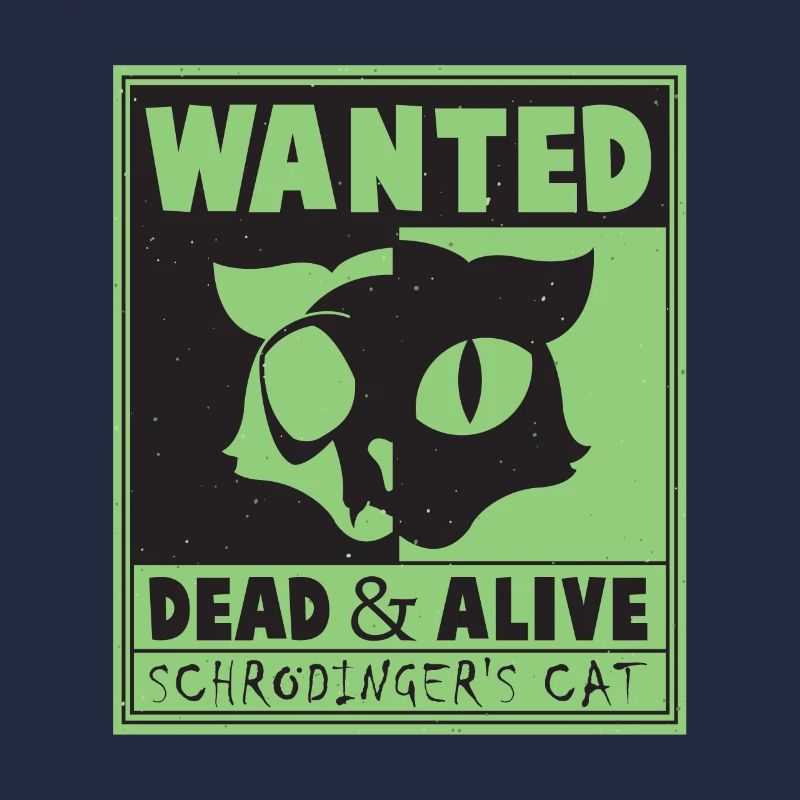 Schrodingers Cat Wanted Dead & Alive Physics