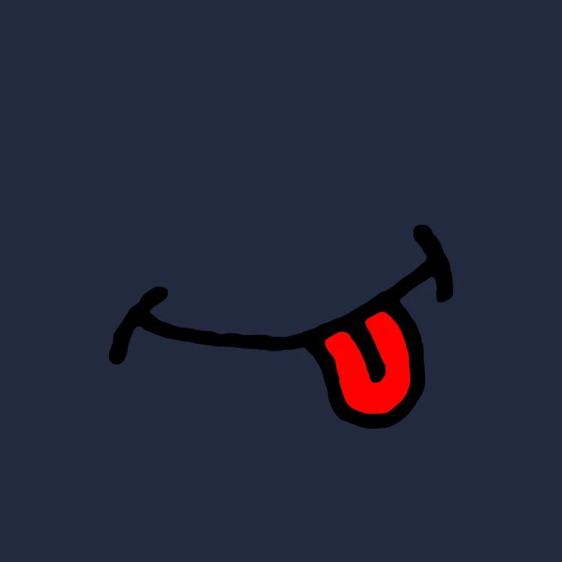 Comic-Mund, Zunge