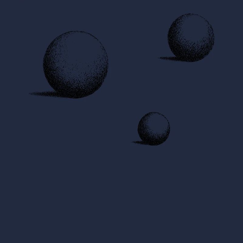 3D ball pattern - Billiard balls gift