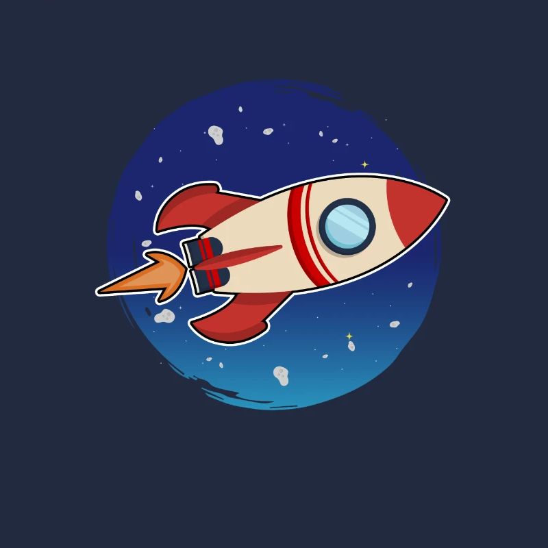 Fast Rocket Launches into space