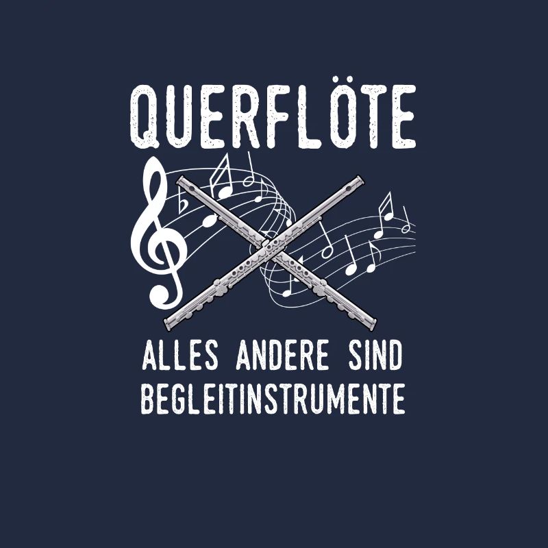 Querflöte Querflötenspieler Geschenk Instrumente