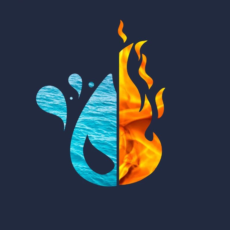 Éléments de feu et d'eau