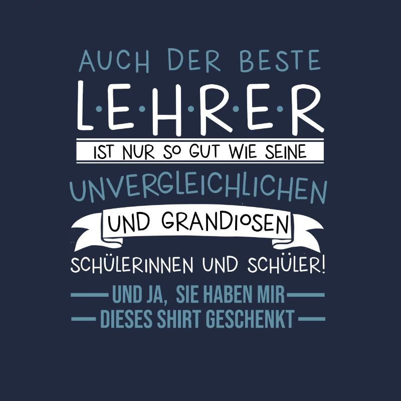 Bester Lehrer Lehrerin Schule Unterricht Geschenk