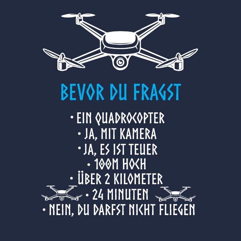 Drohne Design Pilot Modellbauer Quadrocopter