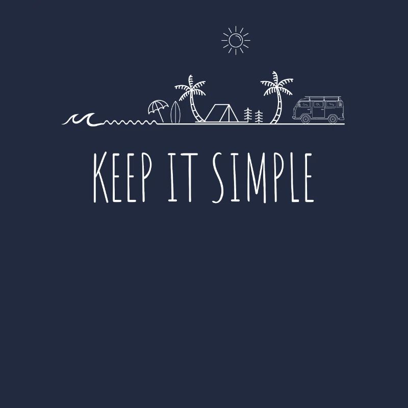 Faites comme si de rien n'était. Surf Beach Camper Bus Gift