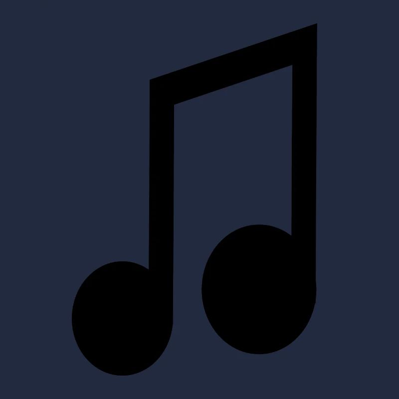note de musique en notes noires