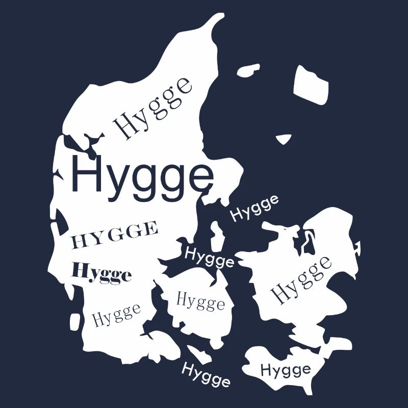 Hygge White Map