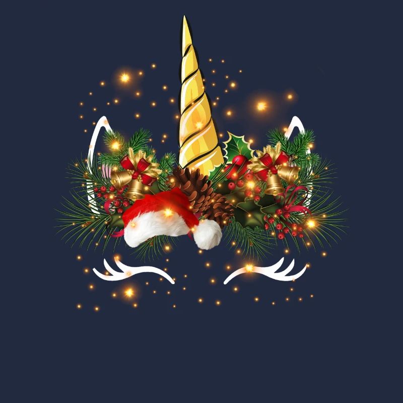 Weihnachts-Einhorn