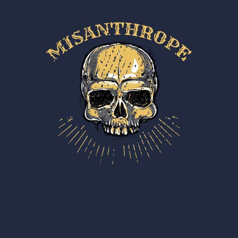 Schädel Misanthrop