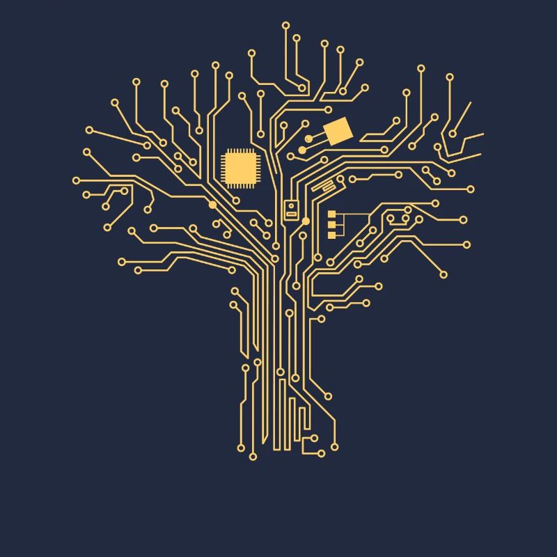 Tree of Tech Nerd Life CPU