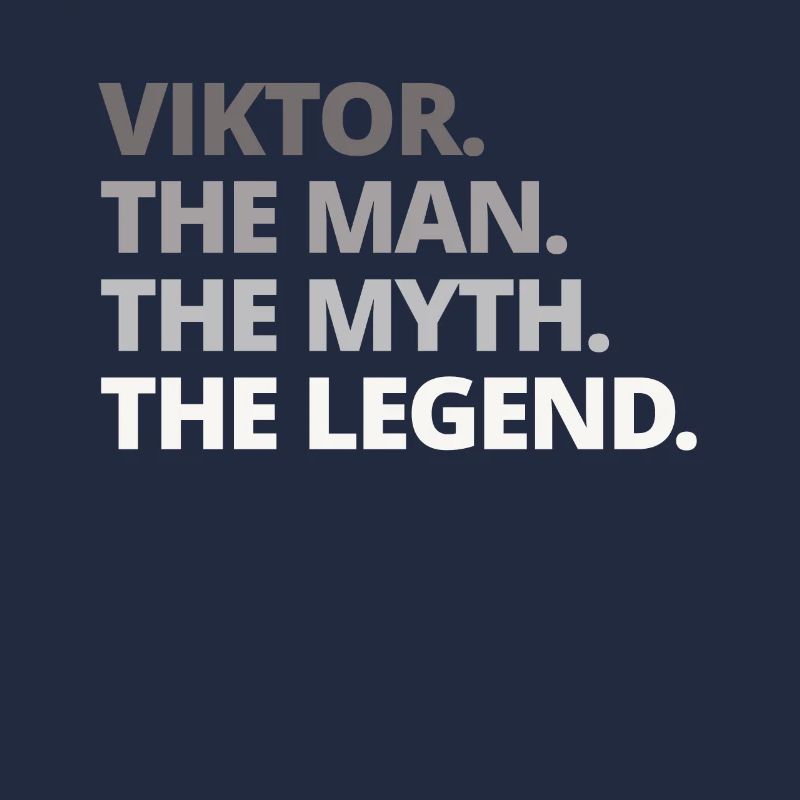 Viktor Name Spruch Geschenk