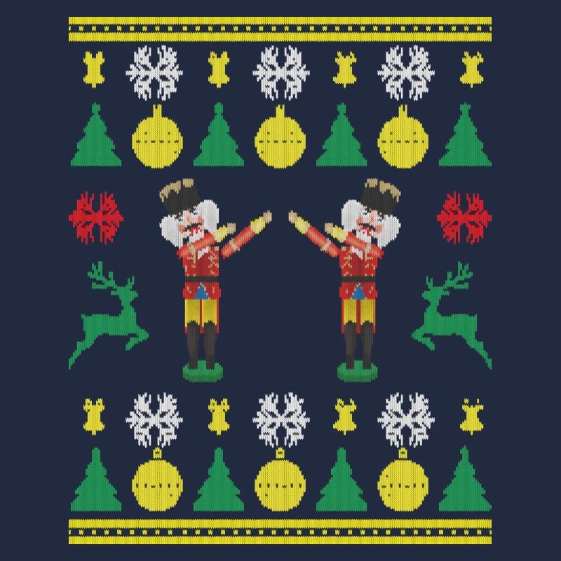 Tanzender Nussknacker Dabbing Nutcracker Knittered