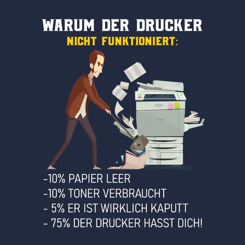 WARUM DER DRUCKER NICHT FUNKTIONIERT SYSADMIN
