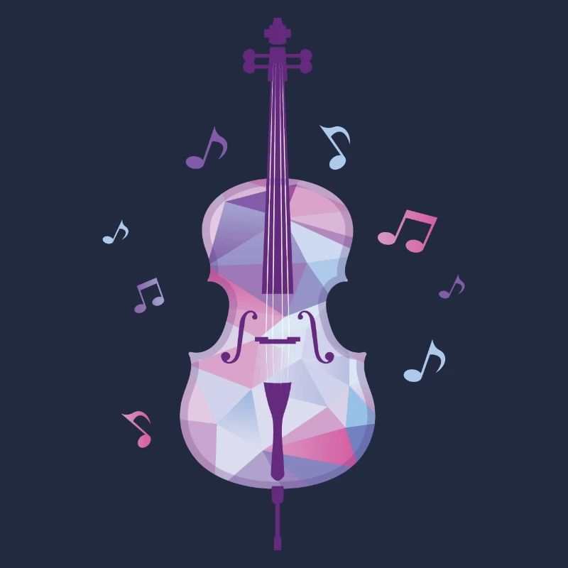 Violon violon polygone musique notes musique classique