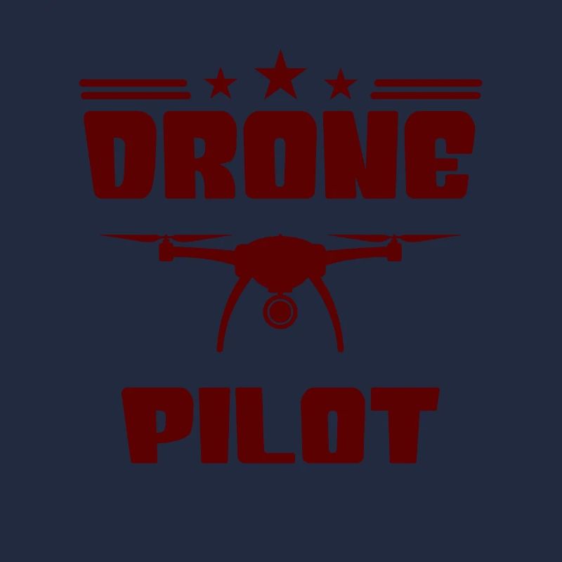 Drone pilot drone flying