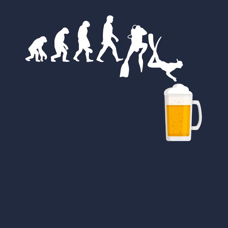 Plongeur Evolution bière Plongée Plongée Profonde Alcool