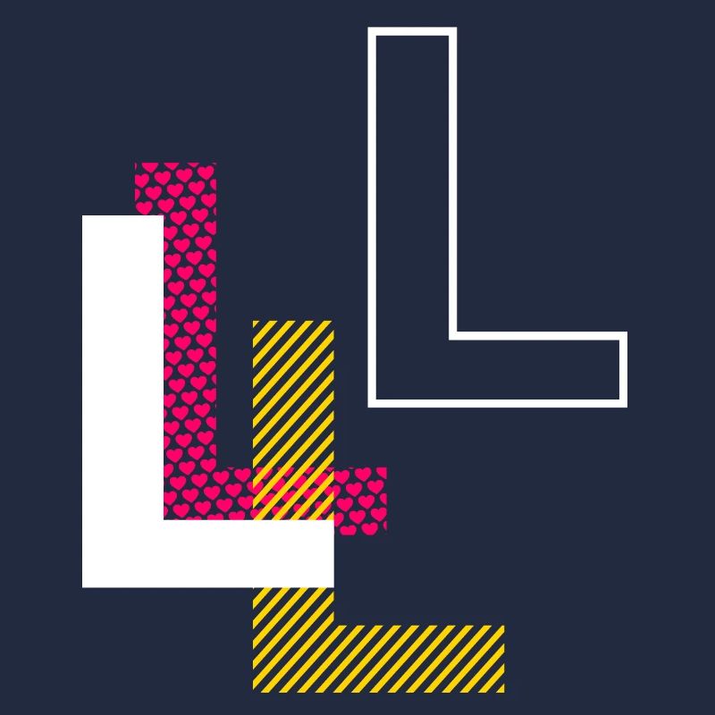 L - Anfangsbuchstaben Design Geschenke