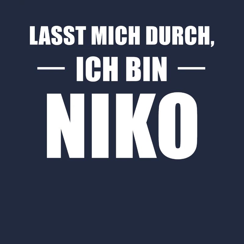 Niko Name Spruch Geschenk