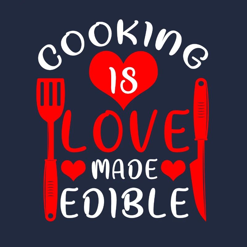 Hobby Cook Man Kitchen Cook Chef Statement