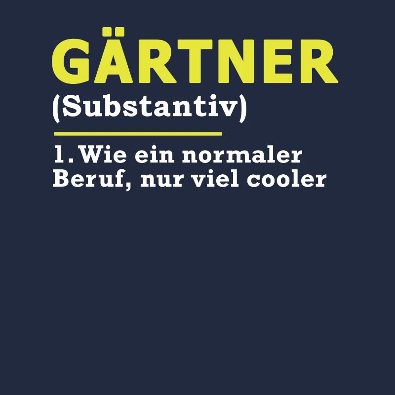 Gärtner Beruf Spruch Geschenk