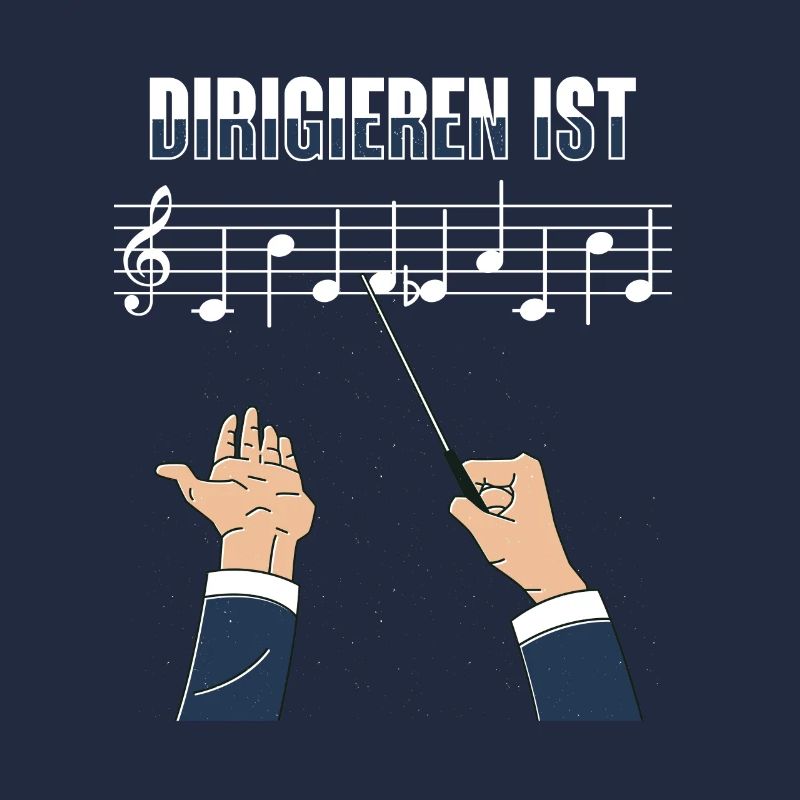 Dirigieren Ist Chefsache Dirigent Chor Geschenk