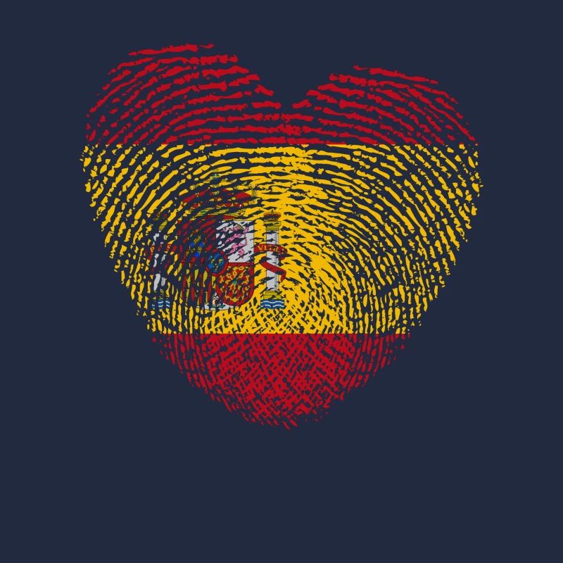 Empreinte digitale du drapeau espagnol