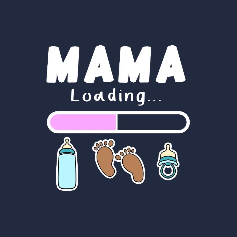 expectant mother - mom is loading
