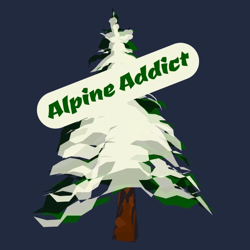 Alpine Addict, Ski de slalom, Sapin, Arbre alpin
